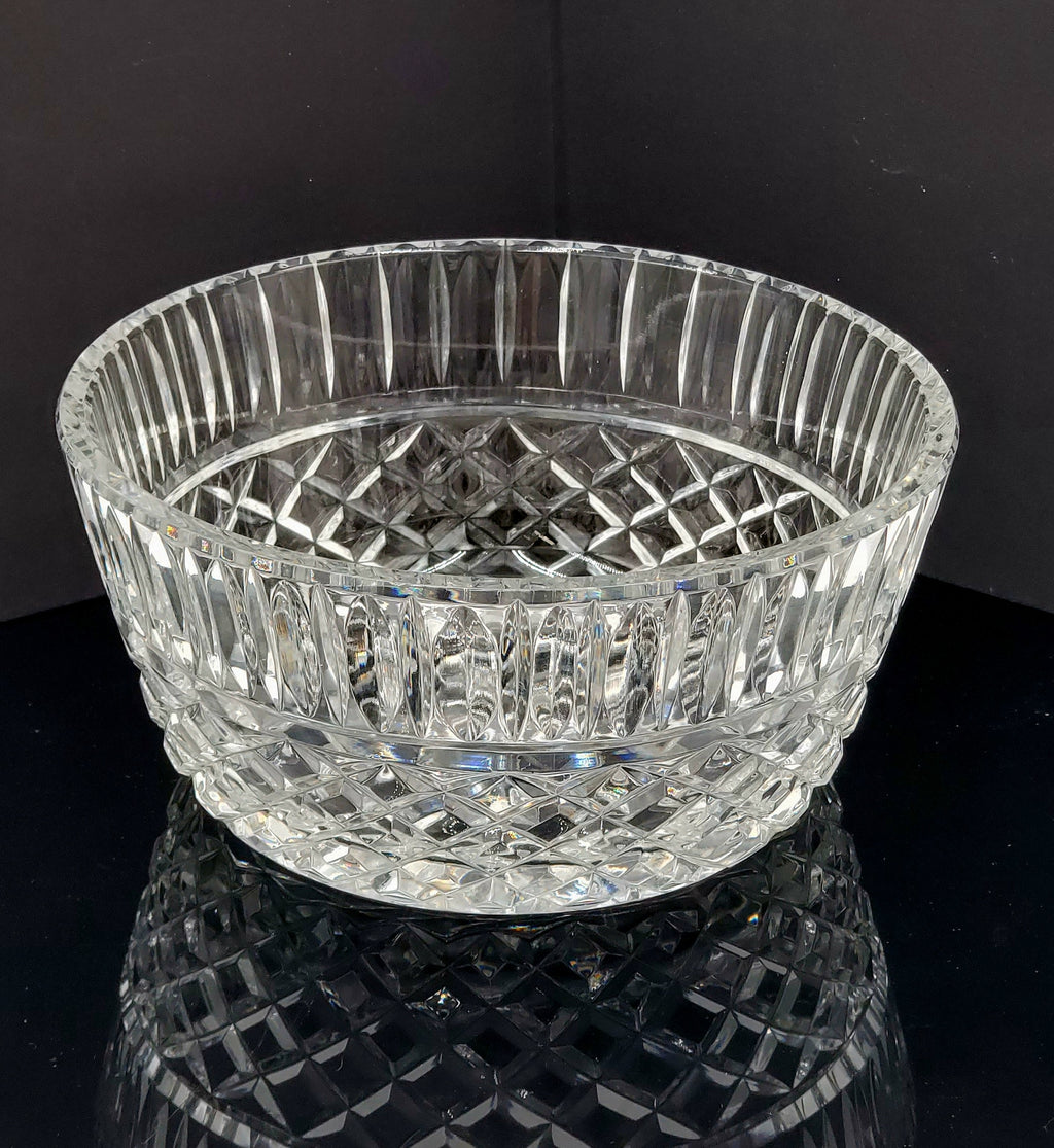 Cut Crystal Serving Bowl