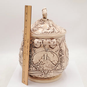 1977 Vintage German Ceramic Cookie Jar