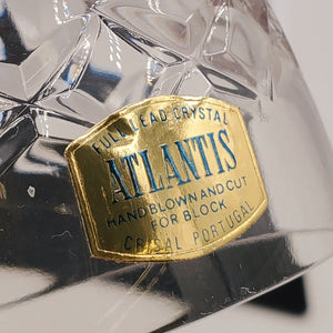 Atlantis Crisal Portugal Full Lead Crystal Hand Blown and Cut Crystal Bell
