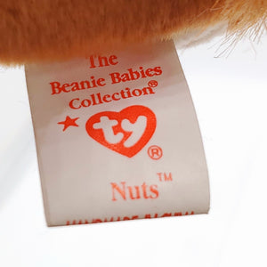 1996 Beanie Babies 3 Pack-Nuts the Squirrel, Rover the Red Dog and Snowball the Snowman