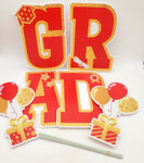 GRAD Lawn Sign-6pc