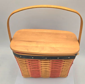 Longaberger Collectors Club 2001 Whistle-Stop Basket (100 Tickets Available)