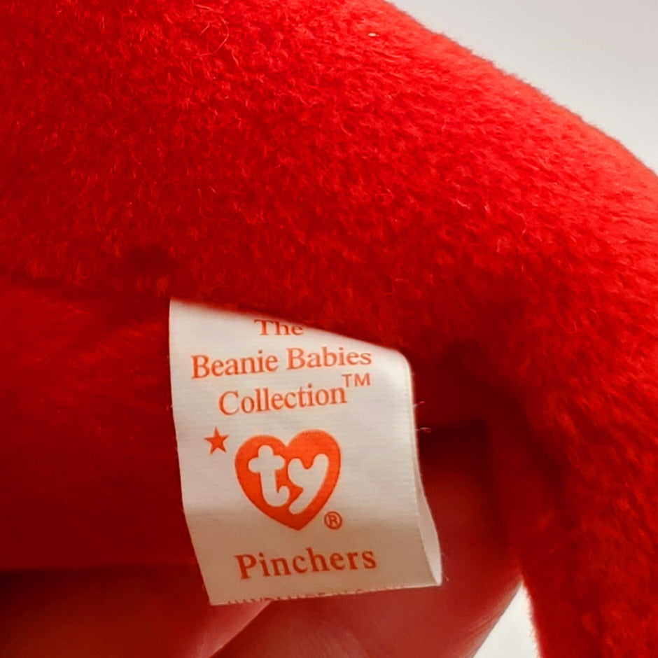 1993 Beanie Babies 2 Pack-Chocolate the Moose and Pinchers the Lobster