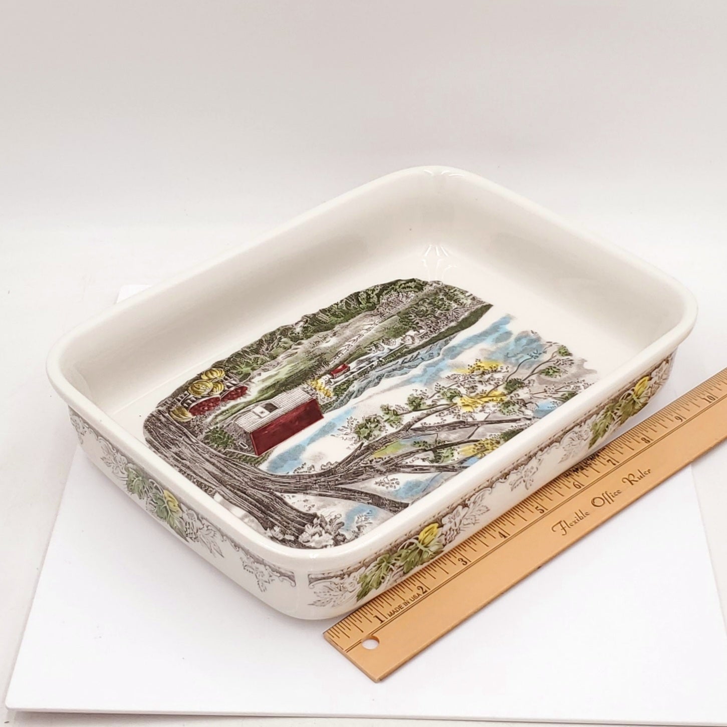 Johnson Brothers Friendly Village 11" Lasagna Pan Baking Dish