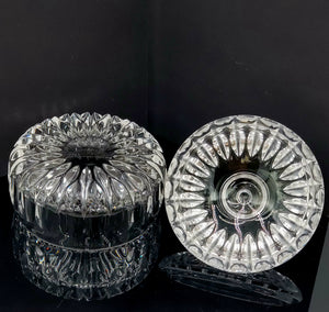 Gorham Althea Cut Crystal Candy Dish with Lid