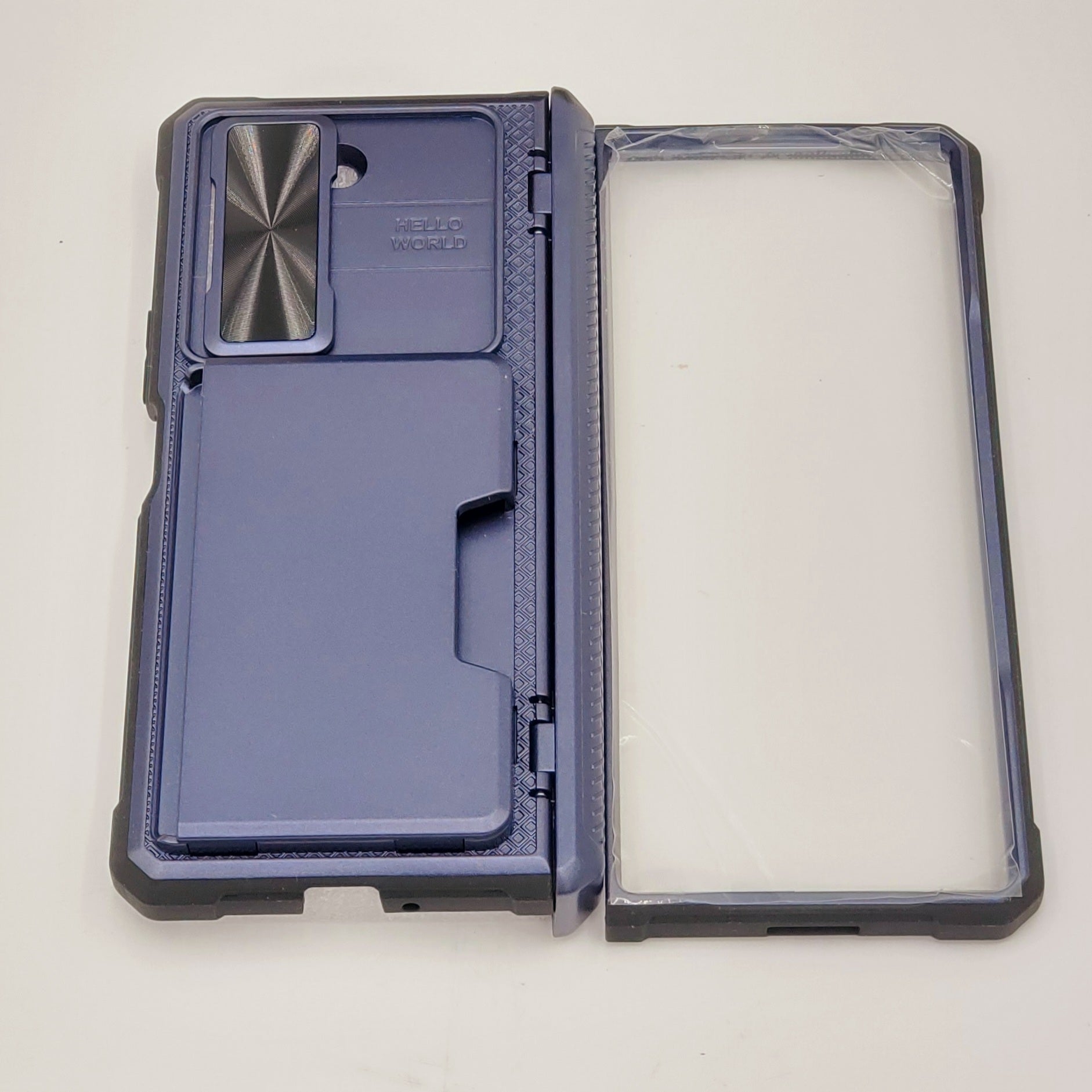 Samsung Galaxy Z-Fold Phone Case- Blue