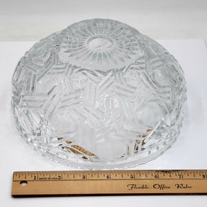 Beautiful Crystal Intricate Cut Bowl