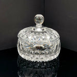 Gorham Althea Cut Crystal Candy Dish with Lid