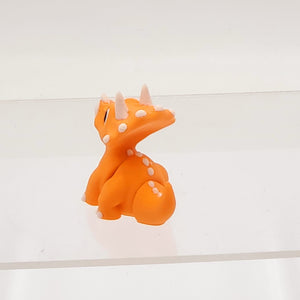Orange  Triceratops 3D Printed Pocket Pet