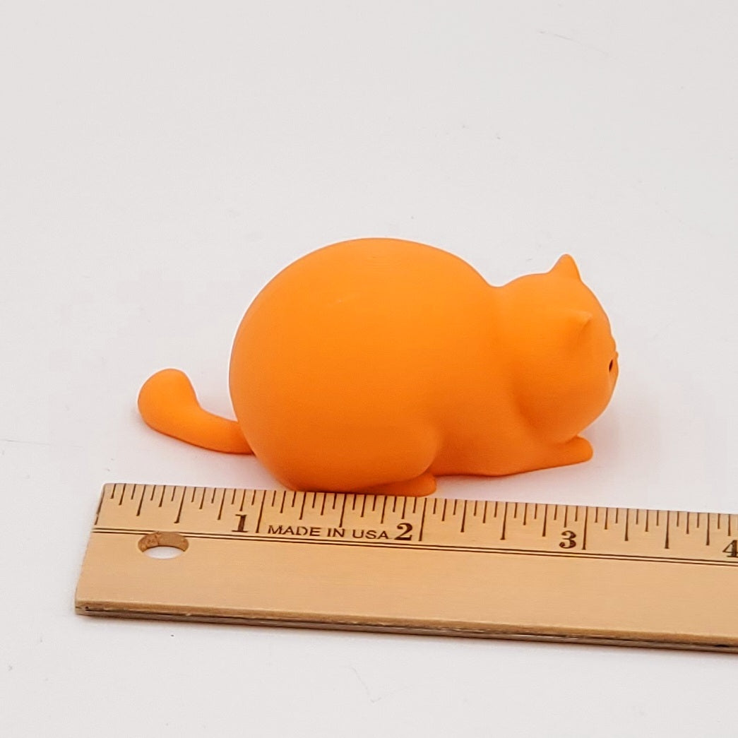 Orange Cat Angry Little Animals -3D Printed
