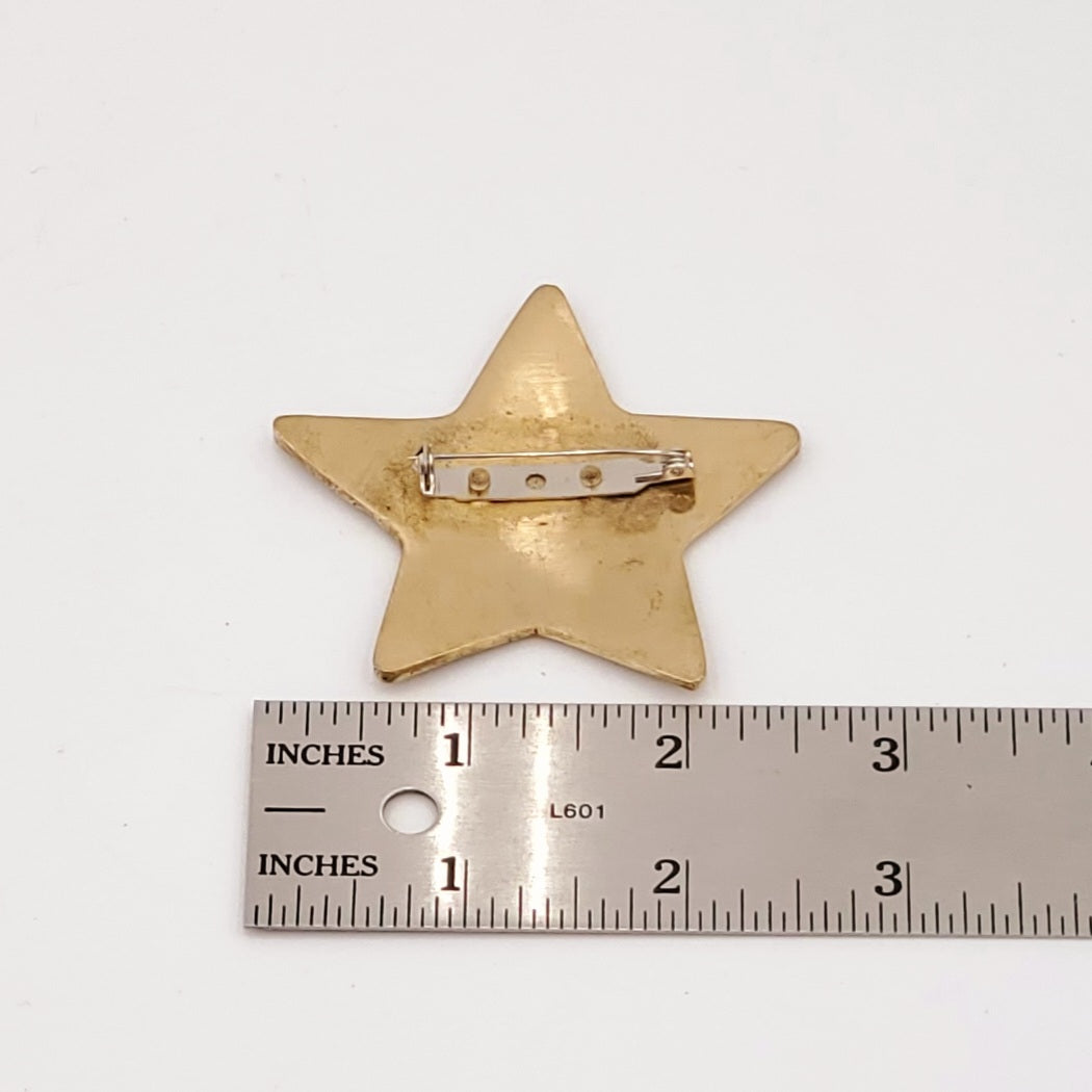 Metal Lincoln County Sherriff Badge