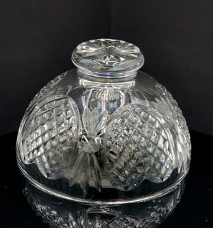 Waterford Crystal Wedding Heirloom 8" Footed Bowl
