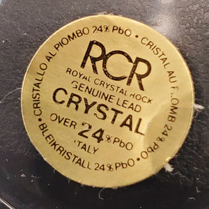 RCR Royal Crystal Rock Set of 2 Small Bowls- Made in Italy