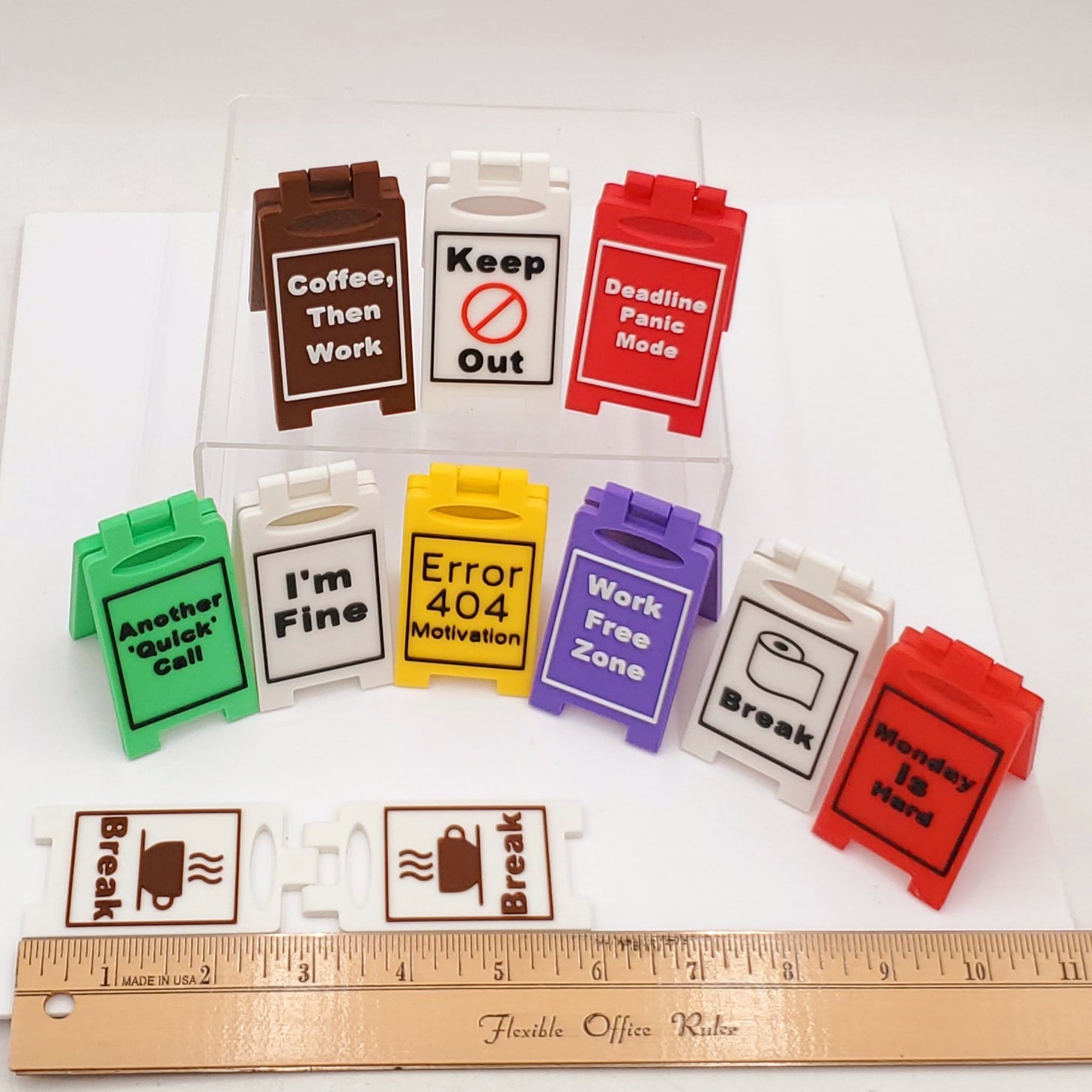 Funny 3D Printed Caution Sings