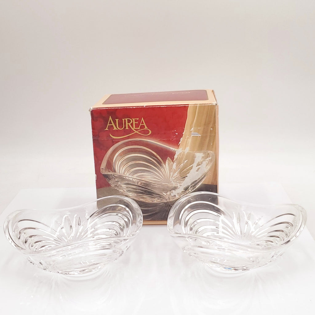 RCR Royal Crystal Rock Set of 2 Small Bowls- Made in Italy
