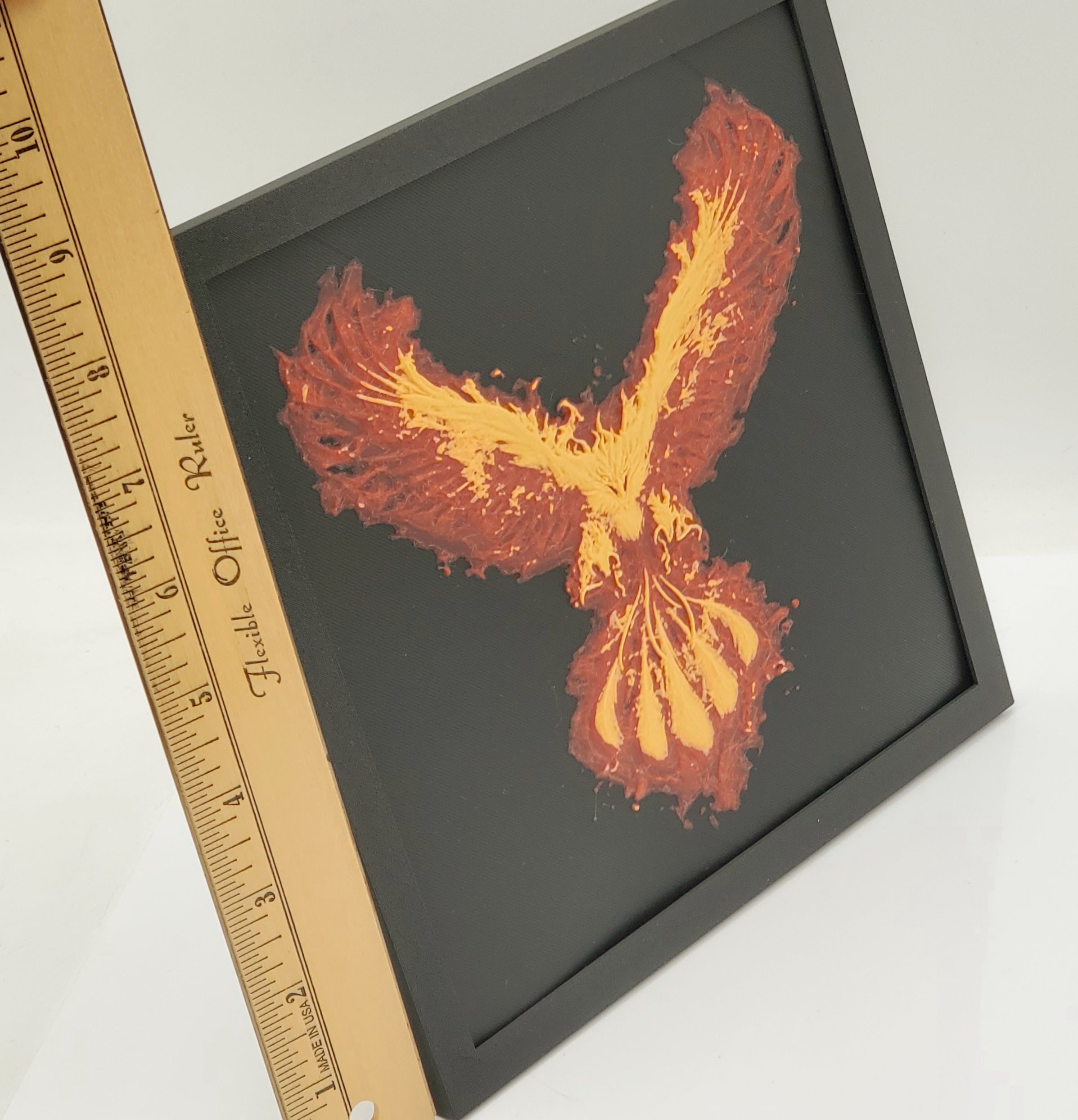Phoenix Wall/Shelf Decor 3D Printed
