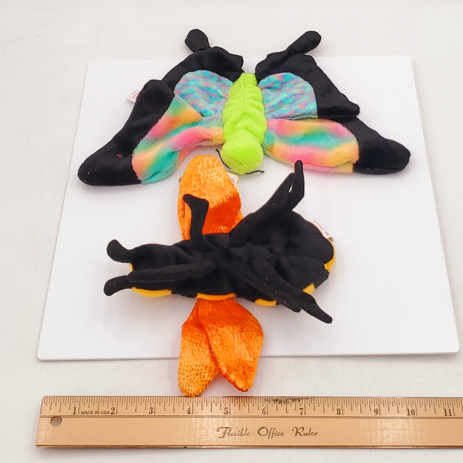 2000 Beanie Babies 2 Pack- Buzzie the Bee and Float the Butterfly
