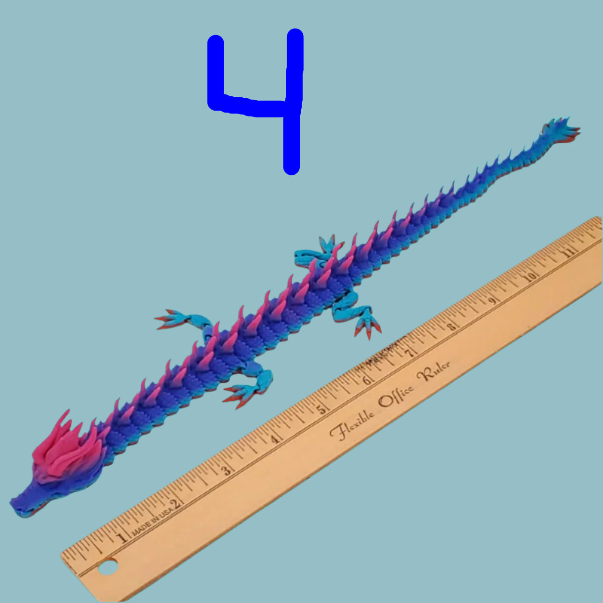 Dragons 3D Printed