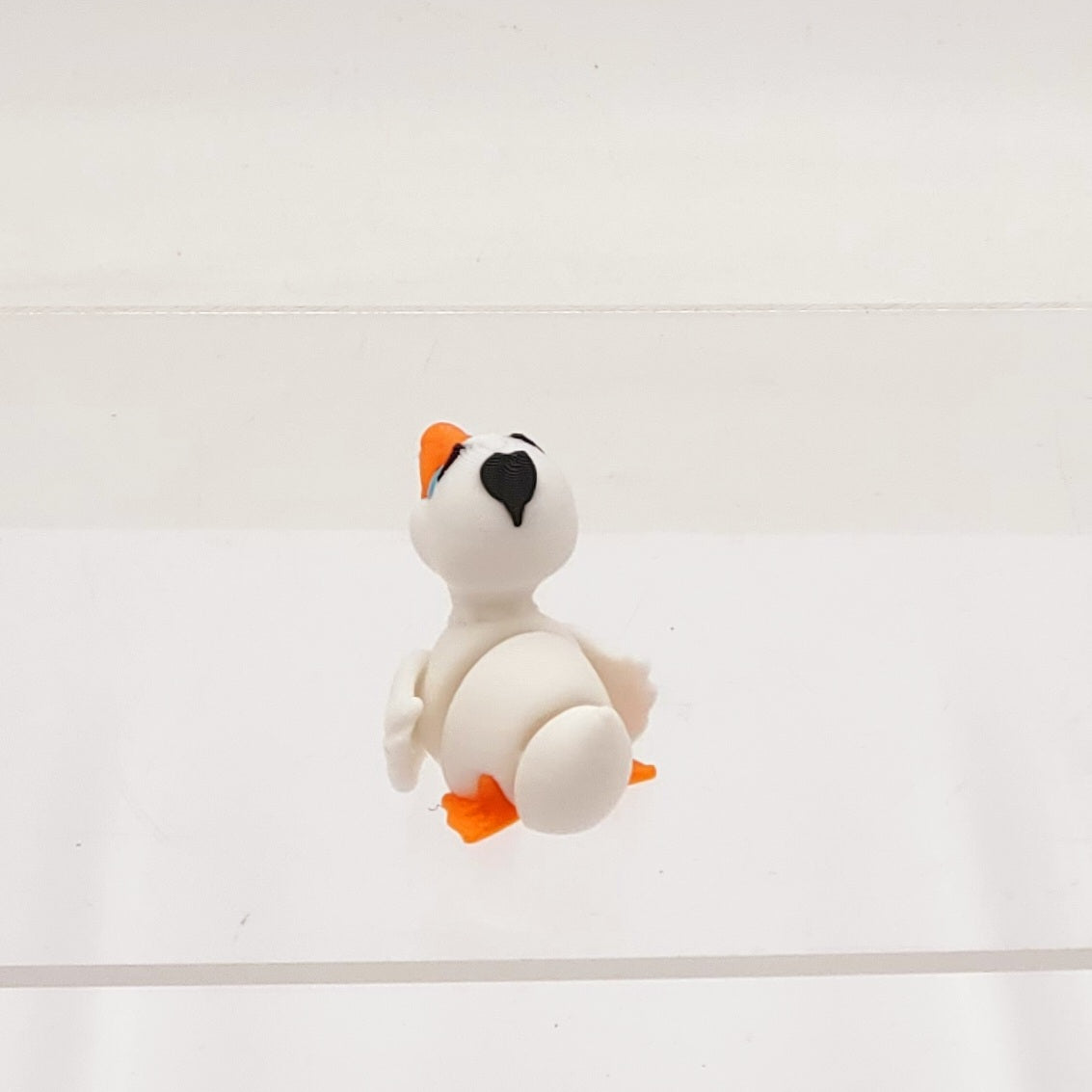 White Goose 3D Printed Pocket Pet