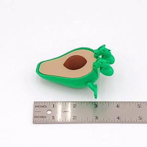 Avocado Shelf Sitter 3D Printed
