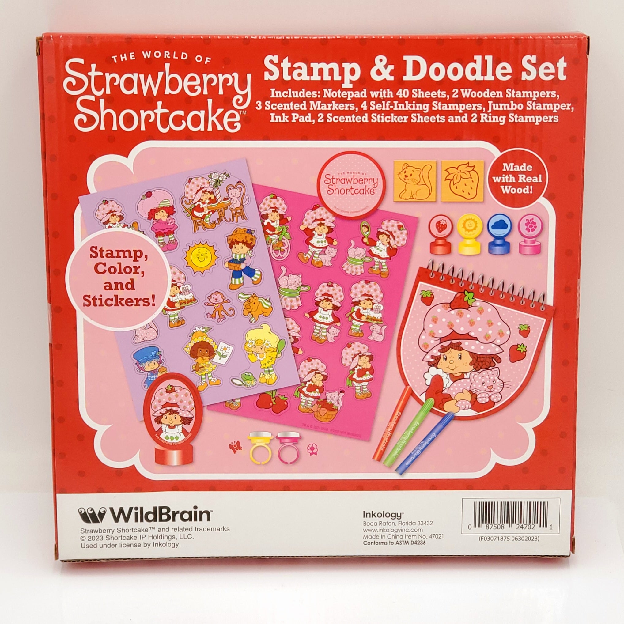 Strawberry Stamp & Doodle Set