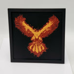 Phoenix Wall/Shelf Decor 3D Printed