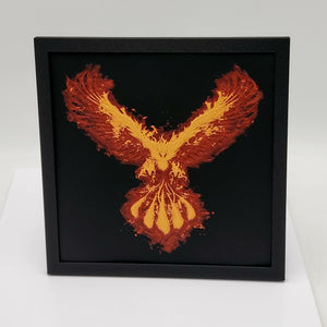 Phoenix Wall/Shelf Decor 3D Printed
