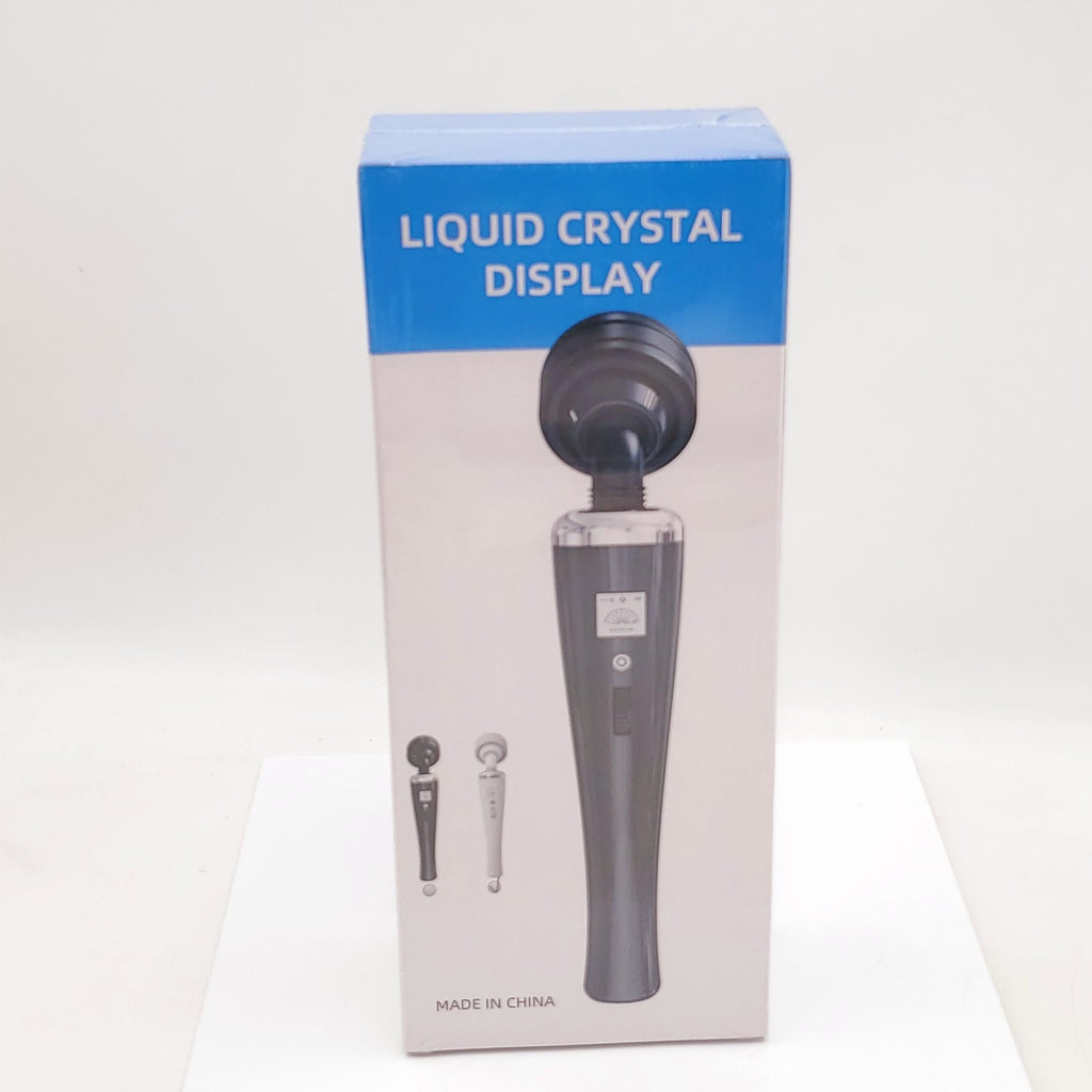 Back Massager- 8 Powerful Frequency Modes, USB Rechargeable-White