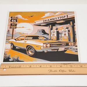 American Muscle Car Shelf Decor 3D Printed