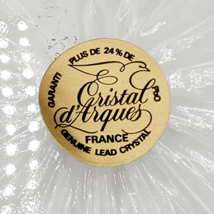 Cristal d'Arques France Genuine Lead Crystal Glass Montparnasse Serving Bowl with Original Box!