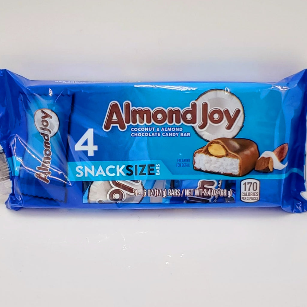 Almond Joy Snack Sized Bars-2.4 oz- 4ct (Best By: 10/2025)