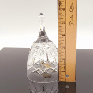 Atlantis Crisal Portugal Full Lead Crystal Hand Blown and Cut Crystal Bell