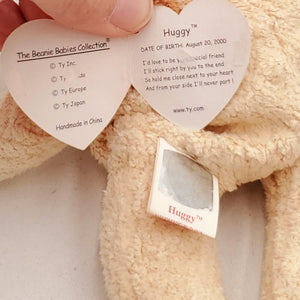 2000 Beanie Babies 2 Pack- Oats the Horse and Huggy the Bear