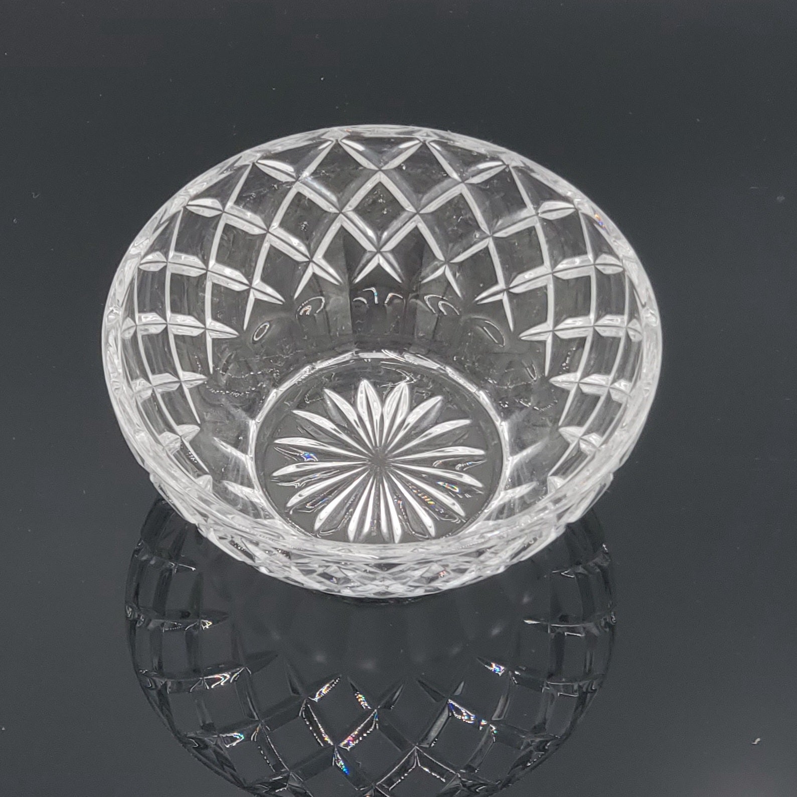Crystal Diamond Pattern Bowl
