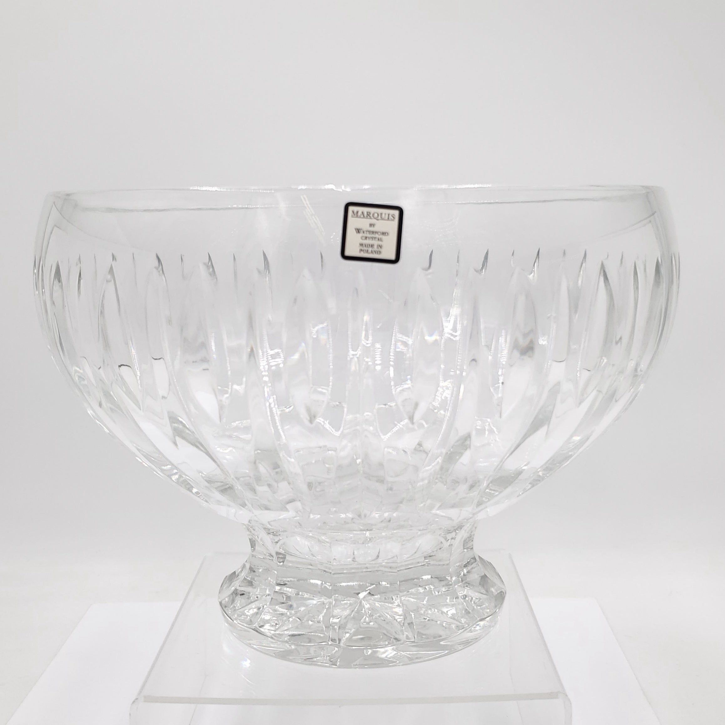 Marquis by Waterford "Sheridan" Large Crystal Decorative Bowl