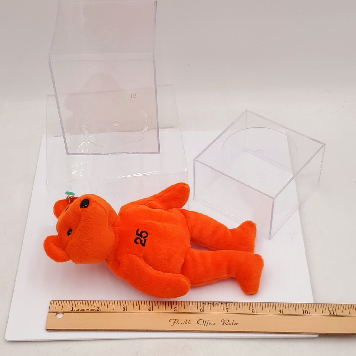 1998 Salvino's Bamm Beano's Barry Bonds #25 Orange Bear Plush