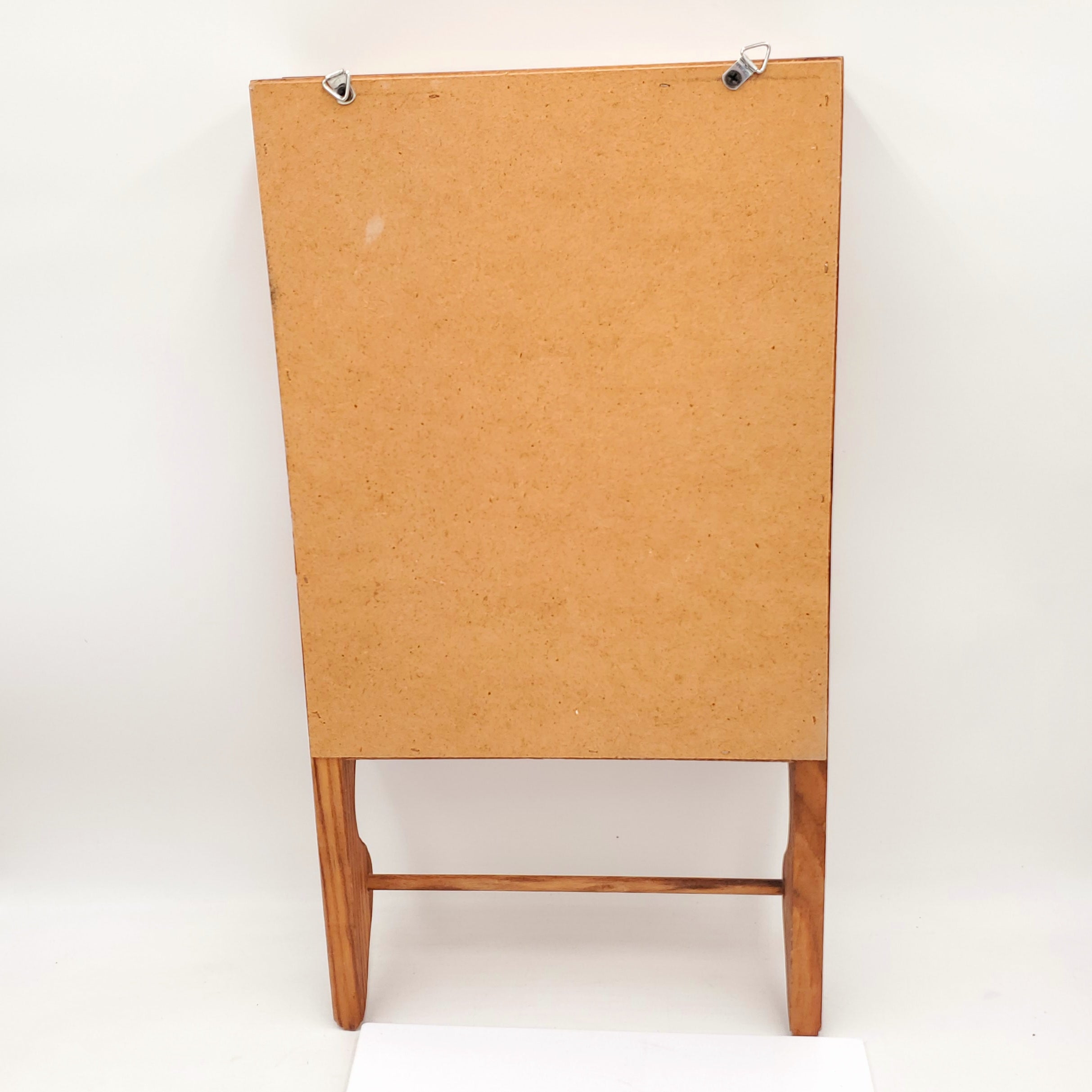 Wooden Medicine Cabinet/Towel Rack