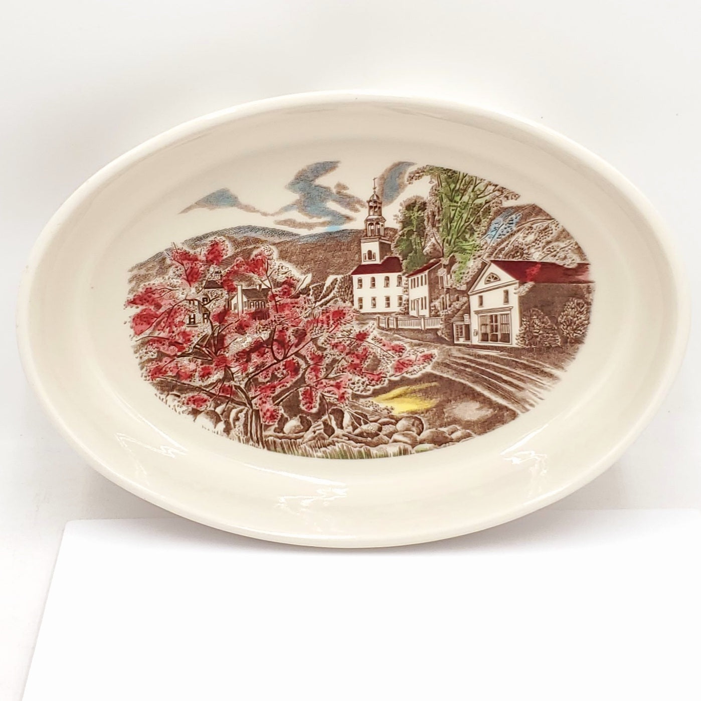 Johnson Brothers Friendly Village 12" Oval Baker