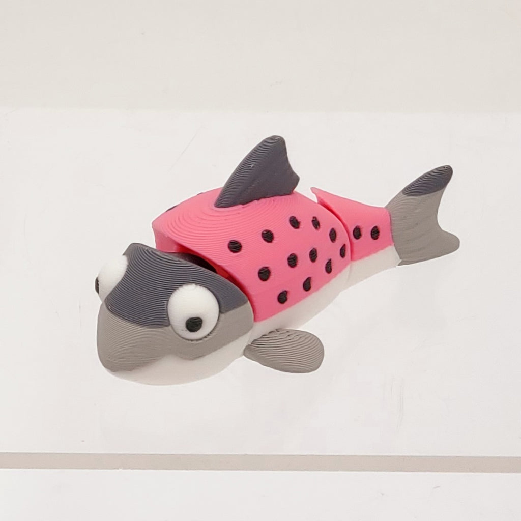 Salmon Fish-3D Printed Pocket Pet