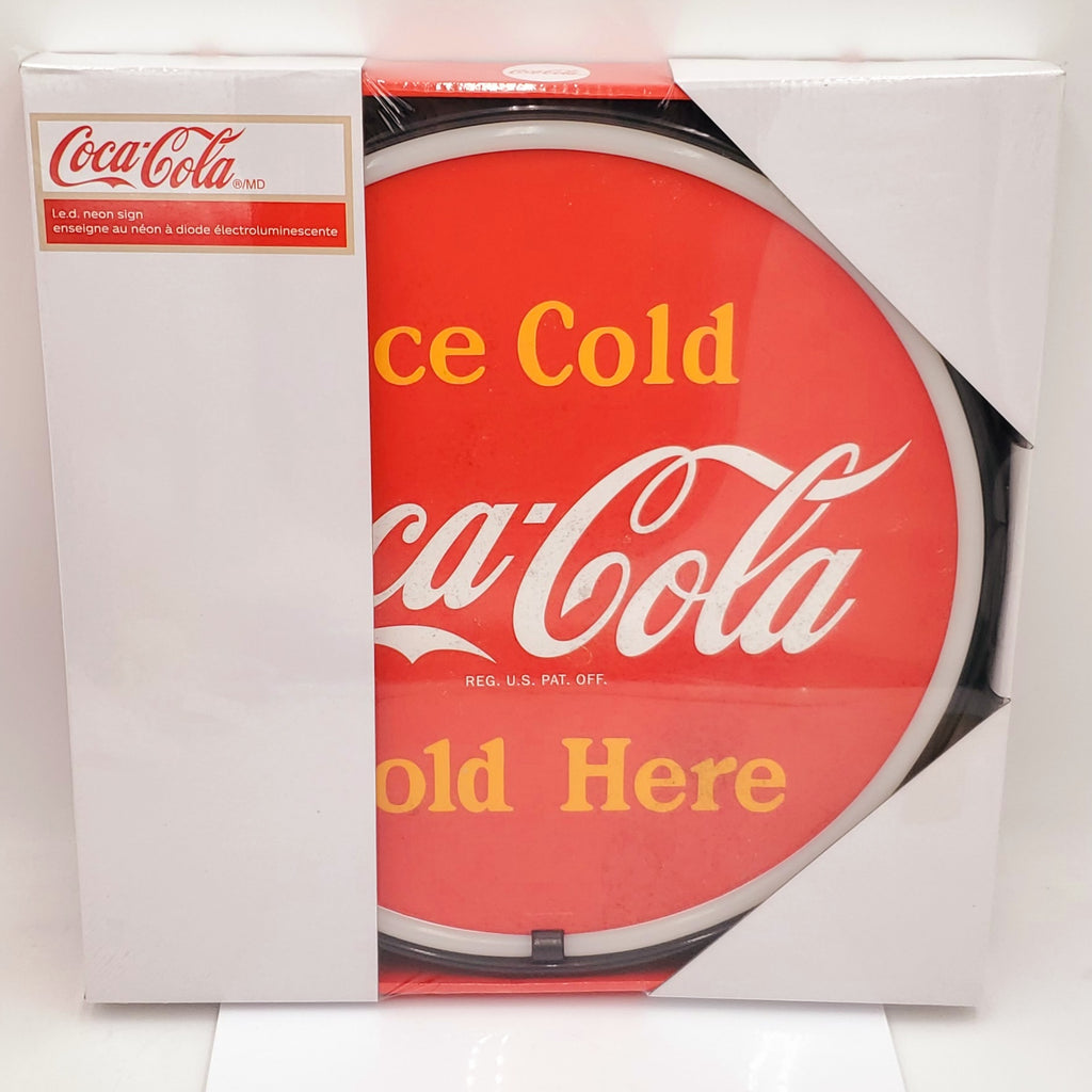 Coca-Cola LED Neon Sign-ICE COLD COCA-COLA SOLD HERE