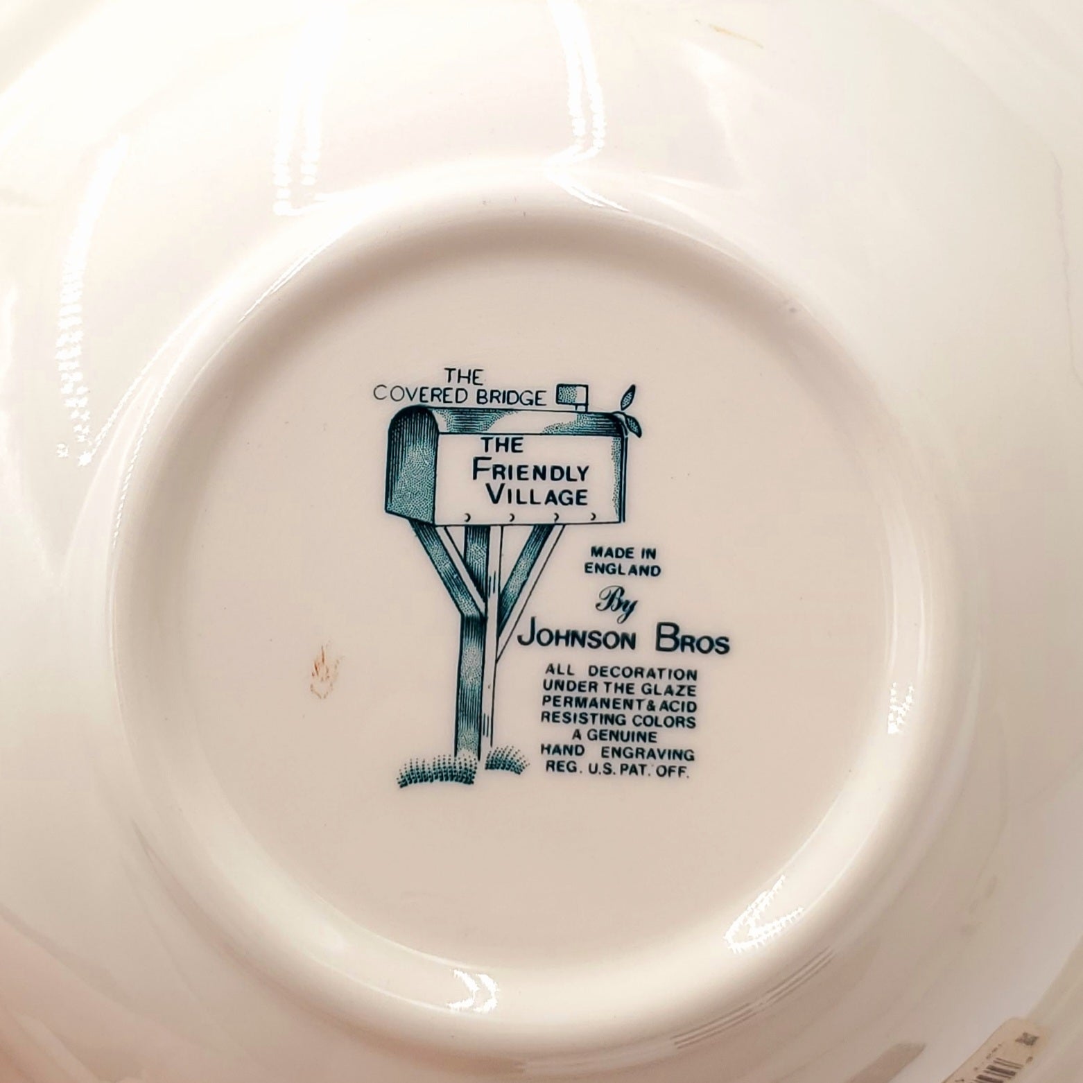 Johnson Brothers Friendly Village Covered Vegetable Bowl