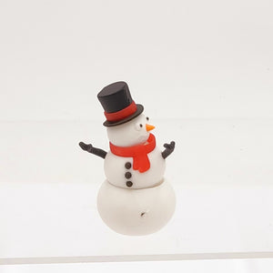 Christmas Snowman Pocket Pet-3D Printed