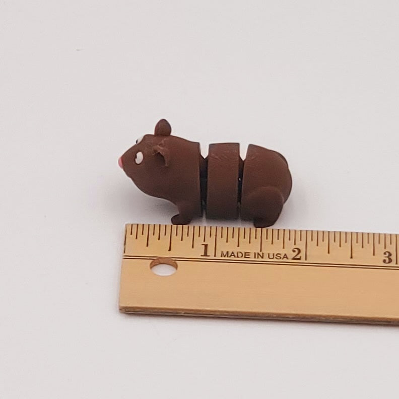 Brown Guinea Pig - 3D Printed Pocket Pet