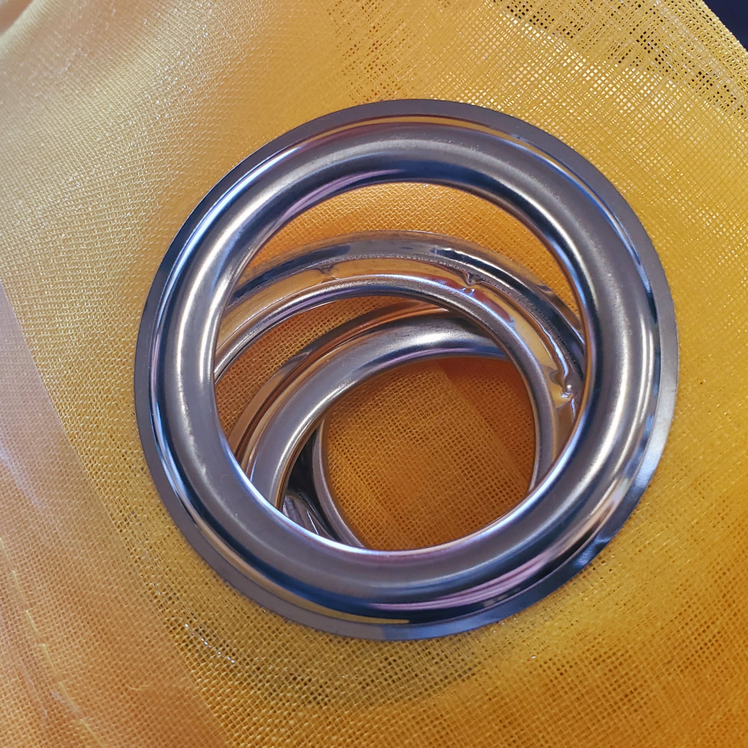 Yellow Sheer Curtains 52 x 95in 2 Panels