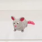 Grey/Pink Rat Pocket Pet-3D