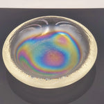 Iridescent Swirl Decorative Glass Plate/Bowl