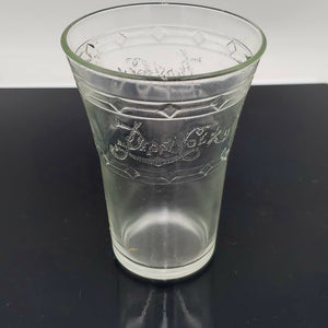 Vintage 1973 Pepsi Cola Etched Logo Glasses 6 pack