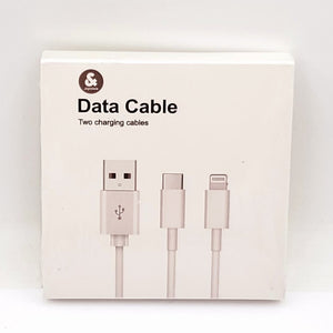 Data Cable Two Charging Cable
