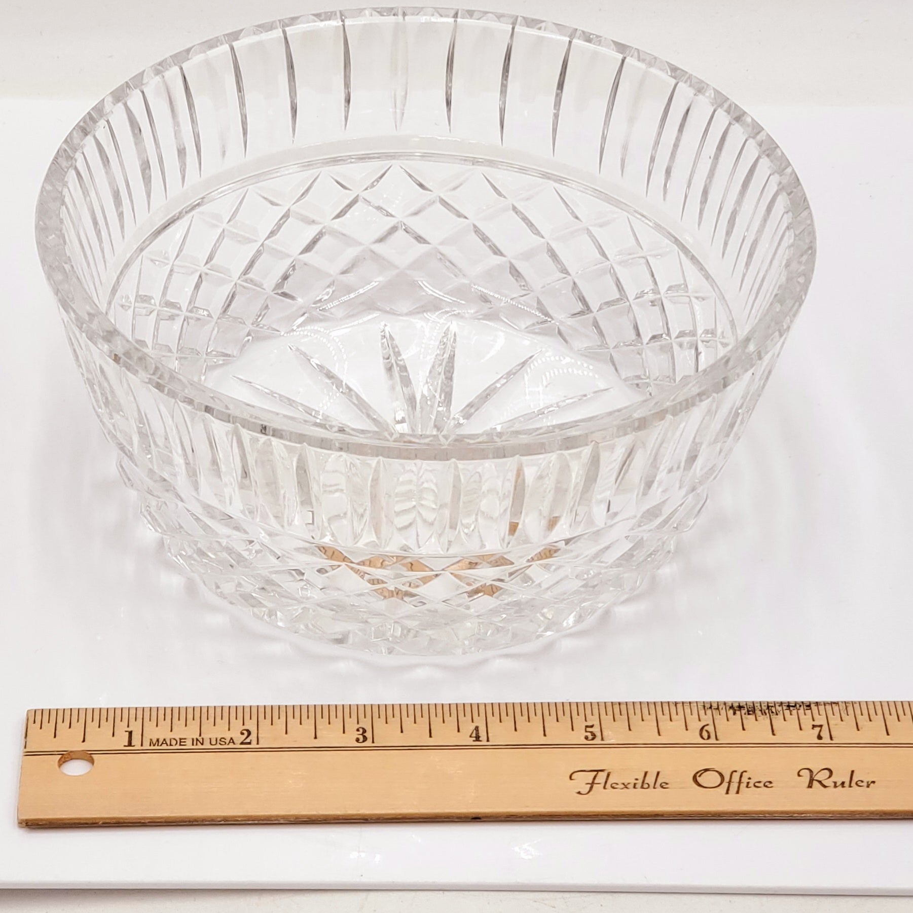 Cut Crystal Serving Bowl