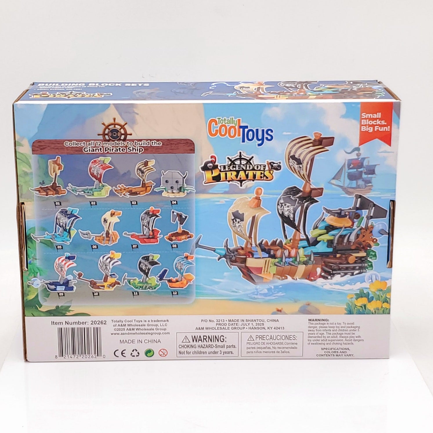 Legend of Pirates Building Block Sets- Comes with all 12 Models!